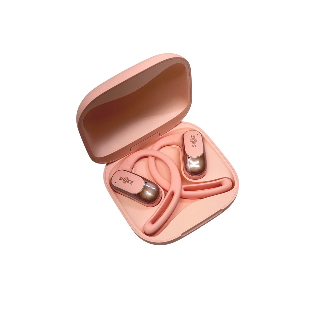 Shokz OpenFit Air Pink Open-Ear True Wireless Bluetooth Earbuds T910